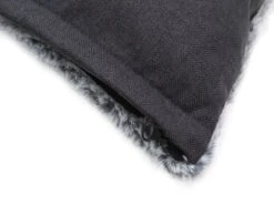 Benzano - Hondenmand - All Season - Wasmachine Wasbaar - Omkeerbaar Kussen - Pluche - Schuimvulling - Antraciet - 100 CM -Hondenproducten 1200x900 29