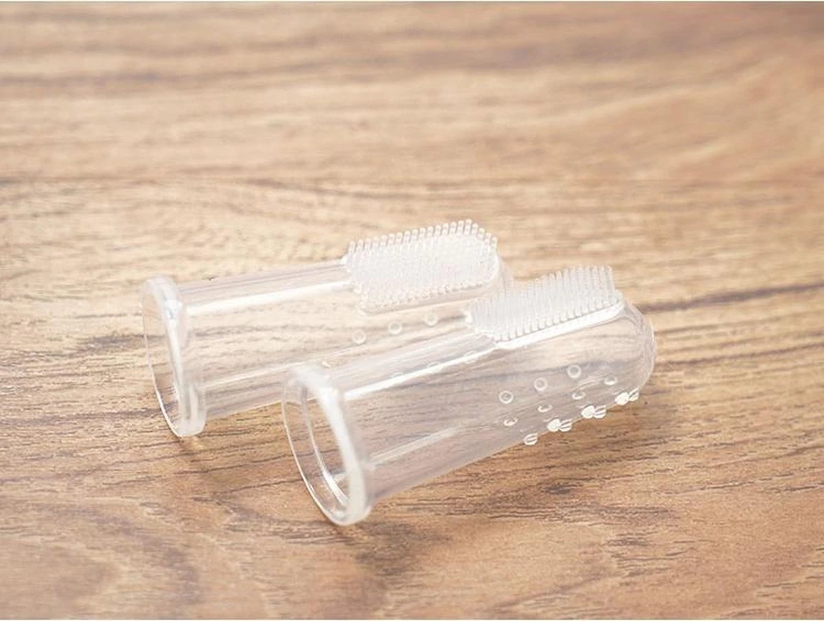 Merkloos Vinger Tandenborstel – 2 X 10 Merkloos Vinger Tandenborstel – 2 X - Afbeelding 8