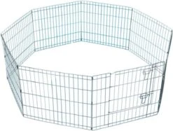 Topmast Puppyren Uitvouwbaar - Blauw - 560 Cm Omtrek - 60 Cm Hoog - Opvouwbaar - XL Hondenren - Voor Binnen -Hondenproducten 1200x907 1