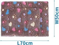 Nobleza Benchkussen - Dierenkussen - Hondenkussen - Kattenkussen - Benchmat - Dierenmat - Hondenmat - Kattenmat - Bruin - Maat S -Hondenproducten 1200x910 2