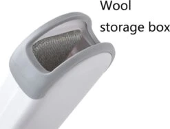 IGOODS - Pet Hair Remover - Hond & Kat Roller Brush - Dubbelzijdig Bont Ontharingsgereedschap Met Zelfreinigende Basis - Reismaatborstel - Voor Kleding - Bank - Tapijt - Autostoel GRIJS -Hondenproducten 1200x915 1
