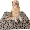 Sharon B - Puppy Training Pad - Plasmat - Beige Met Botjesprint - 80x90 Cm - Hondentoilet - Herbruikbaar - Wasbaar 2 Sharon B - Puppy Training Pad - Plasmat - Beige Met Botjesprint - 80x90 Cm - Hondentoilet - Herbruikbaar - Wasbaar -Hondenproducten 1200x923 2