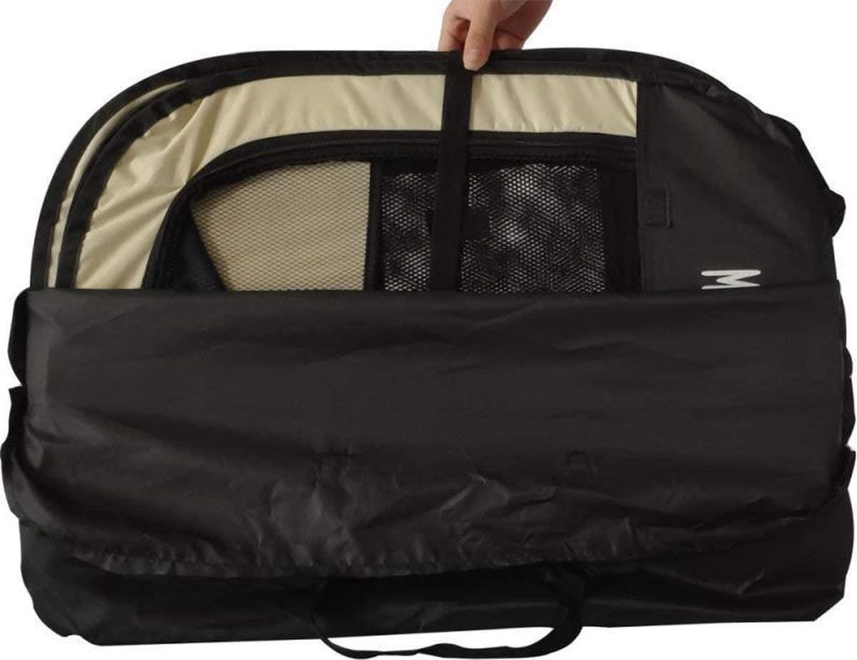 Opvouwbare Puppyren -75*75*43 Cm Puppytent - Zwart - Gratis Draagtas En Gratis Drinkbak 4 Opvouwbare Puppyren -75*75*43 Cm Puppytent - Zwart - Gratis Draagtas En Gratis Drinkbak - Afbeelding 2