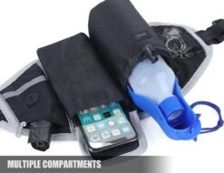 BOTC Looplijn Hond Met Heupriem Voor Hardlopen - Hondenriem - Zwart -Hondenproducten 1200x928