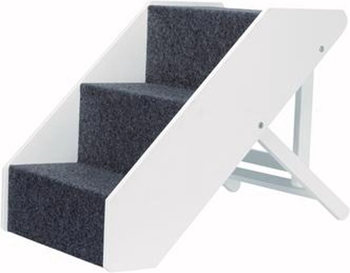 Trixie Trap In Hoogte Verstelbaar Wit - 40X67 CM 3 Trixie Trap In Hoogte Verstelbaar Wit - 40X67 CM