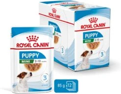 Royal Canin Shn Mini Puppy Pouch - Hondennatvoer - 12 X 85 G -Hondenproducten 1200x938 1
