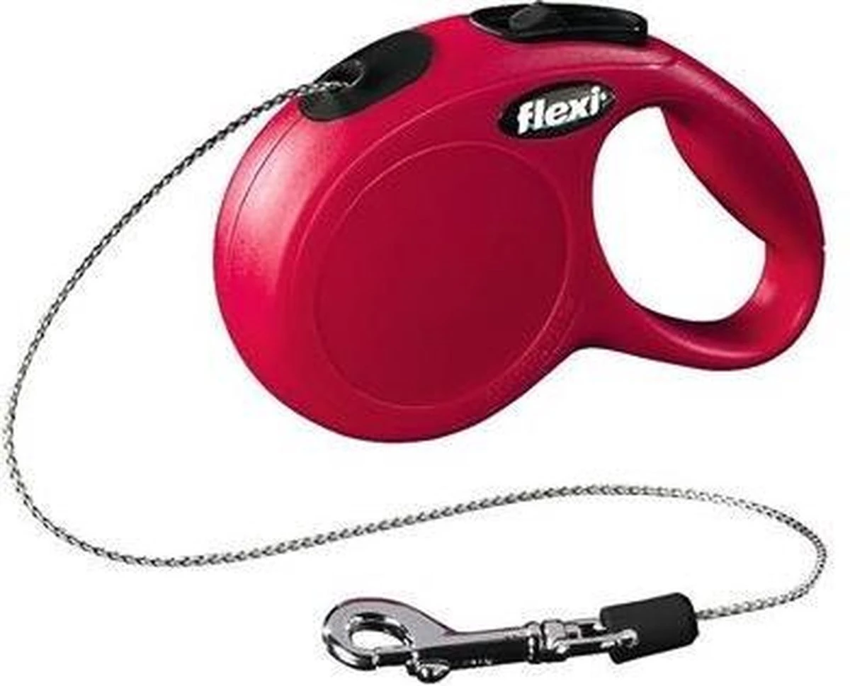 Flexi New Classic Koord - Hondenriem - Rood - S - 8 M - (<12 Kg) 19 Flexi New Classic Koord - Hondenriem - Rood - S - 8 M - (<12 Kg) - Afbeelding 17
