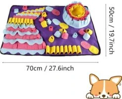 Snuffelmat Hond - Birthday Cake - XXL - Anti-Schrok - Slow Feeder 10 Snuffelmat Hond - Birthday Cake - XXL - Anti-Schrok - Slow Feeder -Hondenproducten 1200x973 3