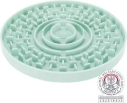 Trixie Junior Likplaat Mintgroen - 21X21 CM -Hondenproducten 1200x981