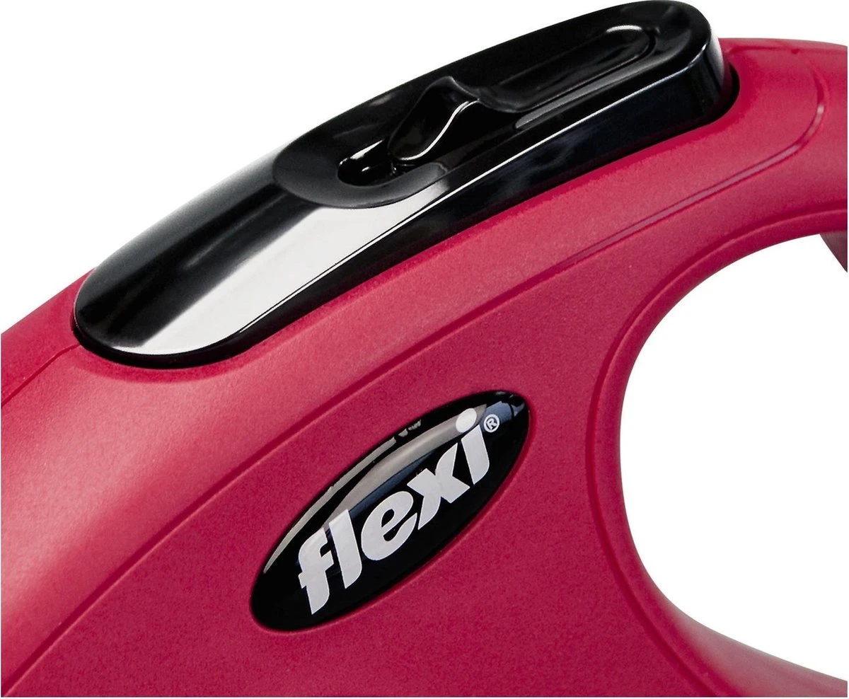 Flexi New Classic Koord - Hondenriem - Rood - S - 8 M - (<12 Kg) 4 Flexi New Classic Koord - Hondenriem - Rood - S - 8 M - (<12 Kg) - Afbeelding 2
