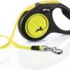 Flexi New Classic - Hondenriem Incl. Neon Band - Geel - S - 5 M - (<12 Kg) -Hondenproducten 1200x989 1