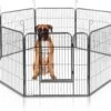 MaxxPet Puppyren - Hondenbench - Hondenren- Puppyren Met 8 Kennelpanelen - Staal -80 X 80 Cm Ø 210 Cm 2 MaxxPet Puppyren - Hondenbench - Hondenren- Puppyren Met 8 Kennelpanelen - Staal -80 X 80 Cm Ø 210 Cm -Hondenproducten 1200x995 11
