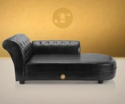 Roefie - Luxe Hondensofa CHIQUE - Zwart - Eco-leer 9 Roefie - Luxe Hondensofa CHIQUE - Zwart - Eco-leer -Hondenproducten 1200x999 5