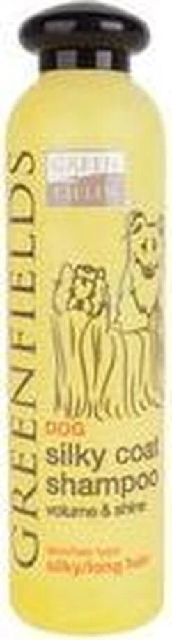 Greenfields Hondenshampoo Voor Langharige Vacht - Zorgt Voor Een Zijdezachte Glanzende Vacht - Inhoud 270 Ml - Hondenshampoo Langharige Vacht -Hondenproducten 324x1200