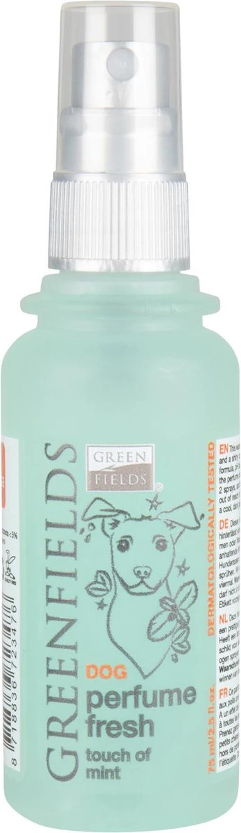 Hondenparfum Spray In 4 Geuren - Greenfields - Alchoholvrije En PH Neutrale Formule Tegen Onaangename Geurtjes - 50ml - Wild 13 Hondenparfum Spray In 4 Geuren - Greenfields - Alchoholvrije En PH Neutrale Formule Tegen Onaangename Geurtjes - 50ml - Wild - Afbeelding 11