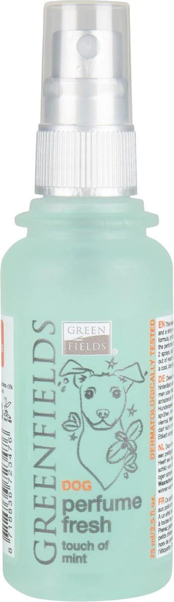 Hondenparfum Spray In 4 Geuren - Greenfields - Alchoholvrije En PH Neutrale Formule Tegen Onaangename Geurtjes - 50ml - Exotic 21 Hondenparfum Spray In 4 Geuren - Greenfields - Alchoholvrije En PH Neutrale Formule Tegen Onaangename Geurtjes - 50ml - Exotic - Afbeelding 19