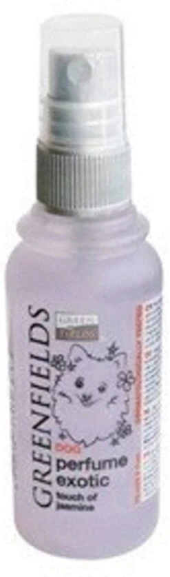 Hondenparfum Spray In 4 Geuren - Greenfields - Alchoholvrije En PH Neutrale Formule Tegen Onaangename Geurtjes - 50ml - Exotic 33 Hondenparfum Spray In 4 Geuren - Greenfields - Alchoholvrije En PH Neutrale Formule Tegen Onaangename Geurtjes - 50ml - Exotic -Hondenproducten 354x1200
