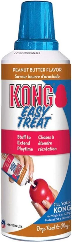 Kong Easy Treat Spuitbus Pindakaas 227 Gr -Hondenproducten 358x1200 1