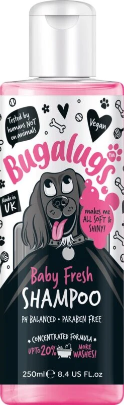 Bugalugs - Vachtverzorging Hond - Baby Fresh Gift Set - Hondenshampoo - Hondenparfum - Anti-klit Spray - 650 Ml - Kerstcadeau 9 Bugalugs - Vachtverzorging Hond - Baby Fresh Gift Set - Hondenshampoo - Hondenparfum - Anti-klit Spray - 650 Ml - Kerstcadeau -Hondenproducten 369x1200