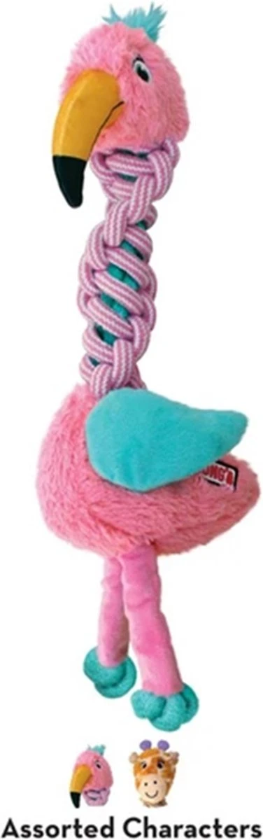 KONG Knots Twists – Hondenspeelgoed Met Touw – Kauwspeeltje – Flostouw – Exta Sterk – Met Pieper - Md/Lg 4 KONG Knots Twists – Hondenspeelgoed Met Touw – Kauwspeeltje – Flostouw – Exta Sterk – Met Pieper - Md/Lg - Afbeelding 2