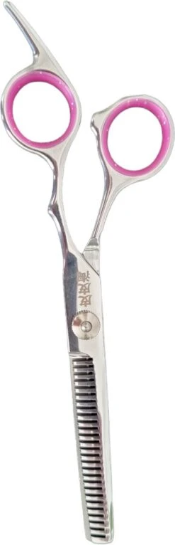 Professor Q - Professionele Effileerschaar - Uitdunschaar - Uitdunschaar Kapper RVS - Kappersschaar - Schaar - Blauw - Coupeschaar - Haar - Knipschaar - Knippen - Kapper Set - Kapper - Premium Uitdun Schaar - Ergonomisch -Hondenproducten 387x1200