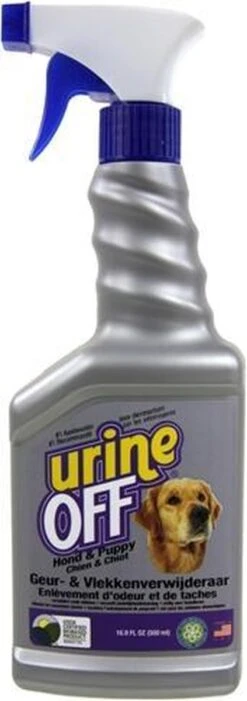 Urine Off Geur En Vlekverwijderaar Voor Hond En Puppy Urine - 1 ST à 500 ML -Hondenproducten 423x1200