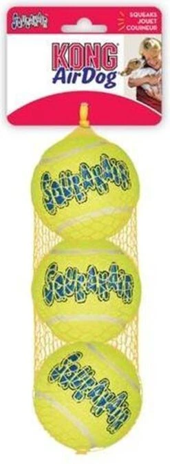 Kong Air Squacker Tennisbal - Hondenspeelgoed - Geel - M - Ø7,1 Cm -Hondenproducten 440x1200 2