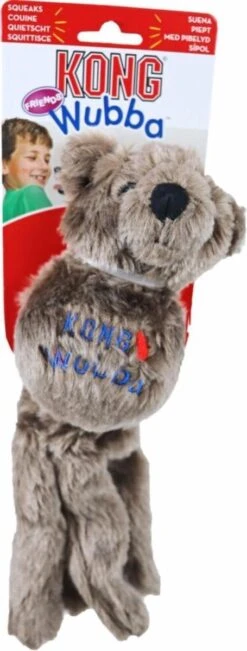 Kong Wubba Friend - Hondenspeelgoed - Assorti - M - 24,4 X 12,7 X 8,4 Cm -Hondenproducten 455x1200