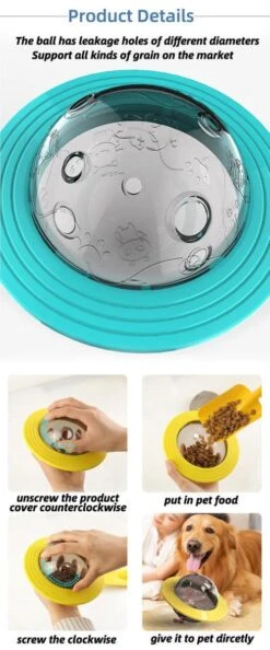 Merkloos Hondenspeeltje UFO Blauw Geschikt Voor Puppy's Tot En Met Grote Honden - Honden Speelgoed - Anti Bijt Speelgoed - Voerbal - Honden Speelgoed Intelligentie - Bijtspeelgoed - Interactieve Hond - Hondenspeeltjes - Traingsbal - Sterk Materiaal - Blauw 22 Merkloos Hondenspeeltje UFO Blauw Geschikt Voor Puppy's Tot En Met Grote Honden - Honden Speelgoed - Anti Bijt Speelgoed - Voerbal - Honden Speelgoed Intelligentie - Bijtspeelgoed - Interactieve Hond - Hondenspeeltjes - Traingsbal - Sterk Materiaal - Blauw -Hondenproducten 499x1200