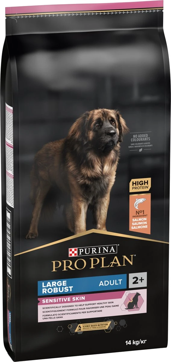 Pro Plan Large Robust Adult Sensitive Skin - Honden Droogvoer - Zalm - 14 Kg 18 Pro Plan Large Robust Adult Sensitive Skin - Honden Droogvoer - Zalm - 14 Kg - Afbeelding 16