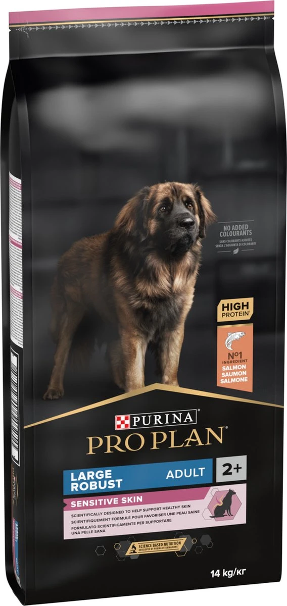 Pro Plan Large Robust Adult Sensitive Skin - Honden Droogvoer - Zalm - 14 Kg 8 Pro Plan Large Robust Adult Sensitive Skin - Honden Droogvoer - Zalm - 14 Kg - Afbeelding 6