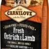 Carnilove Grain Free Fresh Ostrich & Lamb Adult Small Breed 6 Kg - Hond