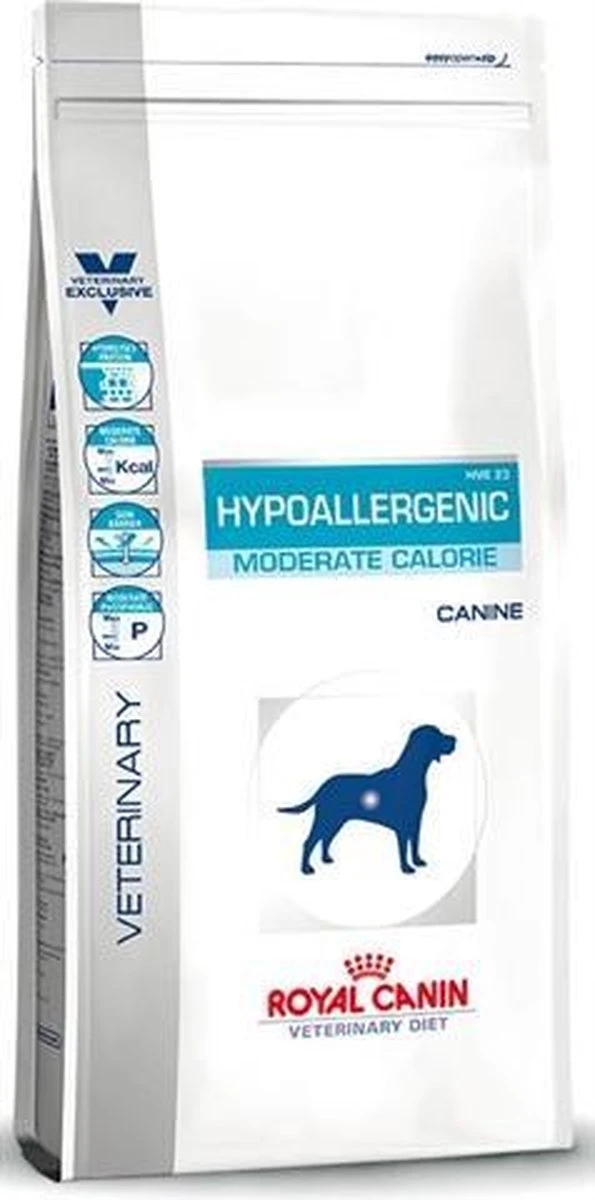 Royal Canin Hypoallergenic Moderate Calorie - Hondenvoer - 14 Kg 14 Royal Canin Hypoallergenic Moderate Calorie - Hondenvoer - 14 Kg - Afbeelding 12