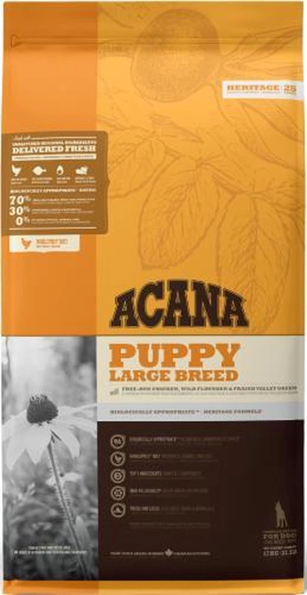 Acana Heritage Puppy Large Breed 13 Acana Heritage Puppy Large Breed - Afbeelding 11