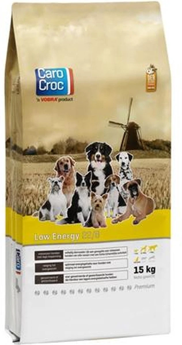 Carocroc Low Energy 22/8 - Hondenvoer - 15 Kg 12 Carocroc Low Energy 22/8 - Hondenvoer - 15 Kg - Afbeelding 10