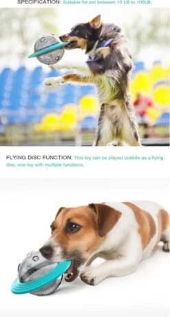 Merkloos Hondenspeeltje UFO Blauw Geschikt Voor Puppy's Tot En Met Grote Honden - Honden Speelgoed - Anti Bijt Speelgoed - Voerbal - Honden Speelgoed Intelligentie - Bijtspeelgoed - Interactieve Hond - Hondenspeeltjes - Traingsbal - Sterk Materiaal - Blauw 18 Merkloos Hondenspeeltje UFO Blauw Geschikt Voor Puppy's Tot En Met Grote Honden - Honden Speelgoed - Anti Bijt Speelgoed - Voerbal - Honden Speelgoed Intelligentie - Bijtspeelgoed - Interactieve Hond - Hondenspeeltjes - Traingsbal - Sterk Materiaal - Blauw -Hondenproducten 645x1200 6