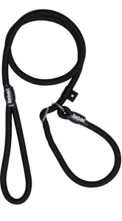 Rebel Petz - Honden Trainingslijn Met Halsband - Taupe, Zwart, Groen & Oranje - Maat Small Of Large - Kleur: Zwart, Maat: Large 39 Rebel Petz - Honden Trainingslijn Met Halsband - Taupe, Zwart, Groen & Oranje - Maat Small Of Large - Kleur: Zwart, Maat: Large -Hondenproducten 661x1200