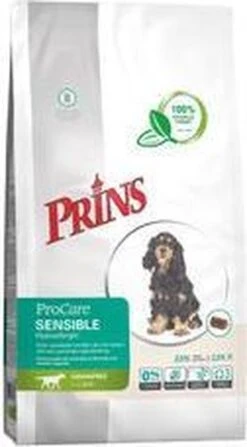 Prins Procare Graanvrij Sensible Hypoallergic - 12 KG 31 Prins Procare Graanvrij Sensible Hypoallergic - 12 KG -Hondenproducten 663x1200