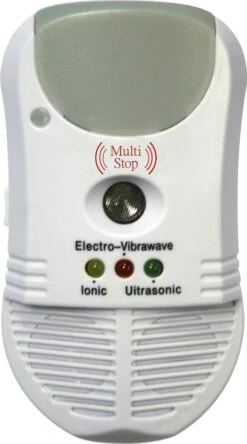 BSI - Multistop Pro - Ongedierteverjager Met 3-voudige Werking: Ultrasoon + Elektromagnetisch + Ioniserend - Ongediertebestrijding - Onhoorbaar Voor Mens - Bereik Tot 300 M² -Hondenproducten 667x1200