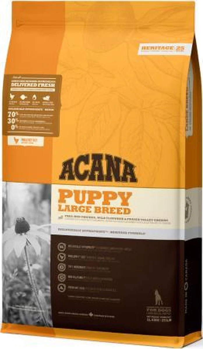 Acana Heritage Puppy Large Breed 8 Acana Heritage Puppy Large Breed - Afbeelding 6