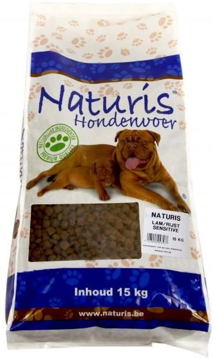 Naturis Krokante Brok Lam/Rijst Sensitive 15kg 5 Naturis Krokante Brok Lam/Rijst Sensitive 15kg - Afbeelding 3