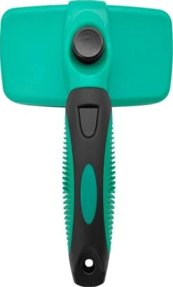 ElegaPet Hondenborstel Groen - Hondenhaar Verwijderen - Kat En Hondenkam - Slickerborstel Hond En Kat - Groomer - Ondervacht Kam Hond - Borstel Hond - Hondenborstel Langharig En Kortharig - Slickerborstel - Anti Klit/Knopen/Huidschilfers -Hondenproducten 723x1200