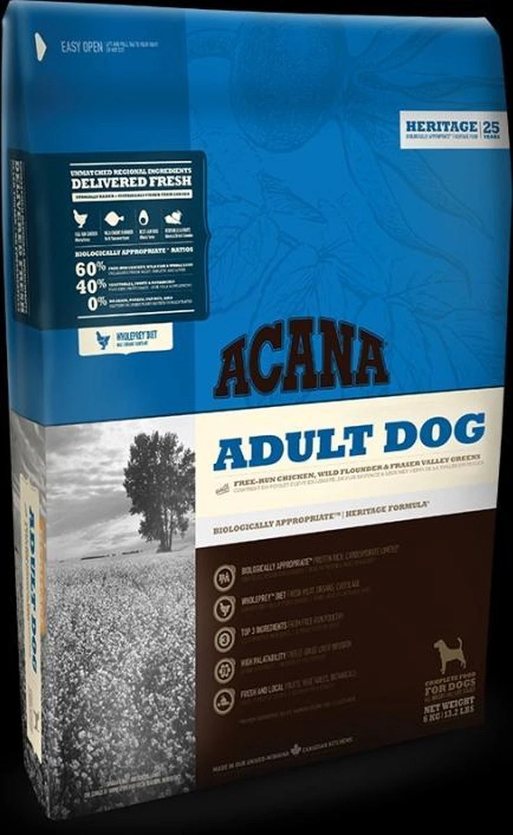 Acana Heritage Adult Dog 11,4 KG 6 Acana Heritage Adult Dog 11,4 KG - Afbeelding 4