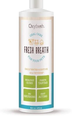 OxyFresh Pet Mondwater Hond En Kat. Helpt Tegen Tandsteen, Plak En Vieze Ademgeurtjes -Hondenproducten 742x1200 4