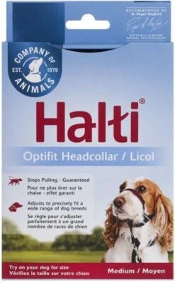 Halti OptiFit Headcollar - Hond - Anti Trekhalsband - Maat M - Voor Labrador, Boxer, Dobermann, Golden Retriever -Hondenproducten 746x1200
