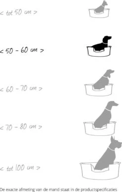 Flamingo - Hondenmand Domus - Grijs - M - 70 X 47 X 22 Cm -Hondenproducten 767x1200 2