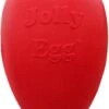 Jolly Pets Jolly Egg Hondenspeelgoed – Stevige Hondenbal - Gemaakt Van Extreem Duurzaam Kunststof - Geschikt Voor De Kleinere Hond – Weerbestendig - 20cm – Rood -Hondenproducten 768x1200 2