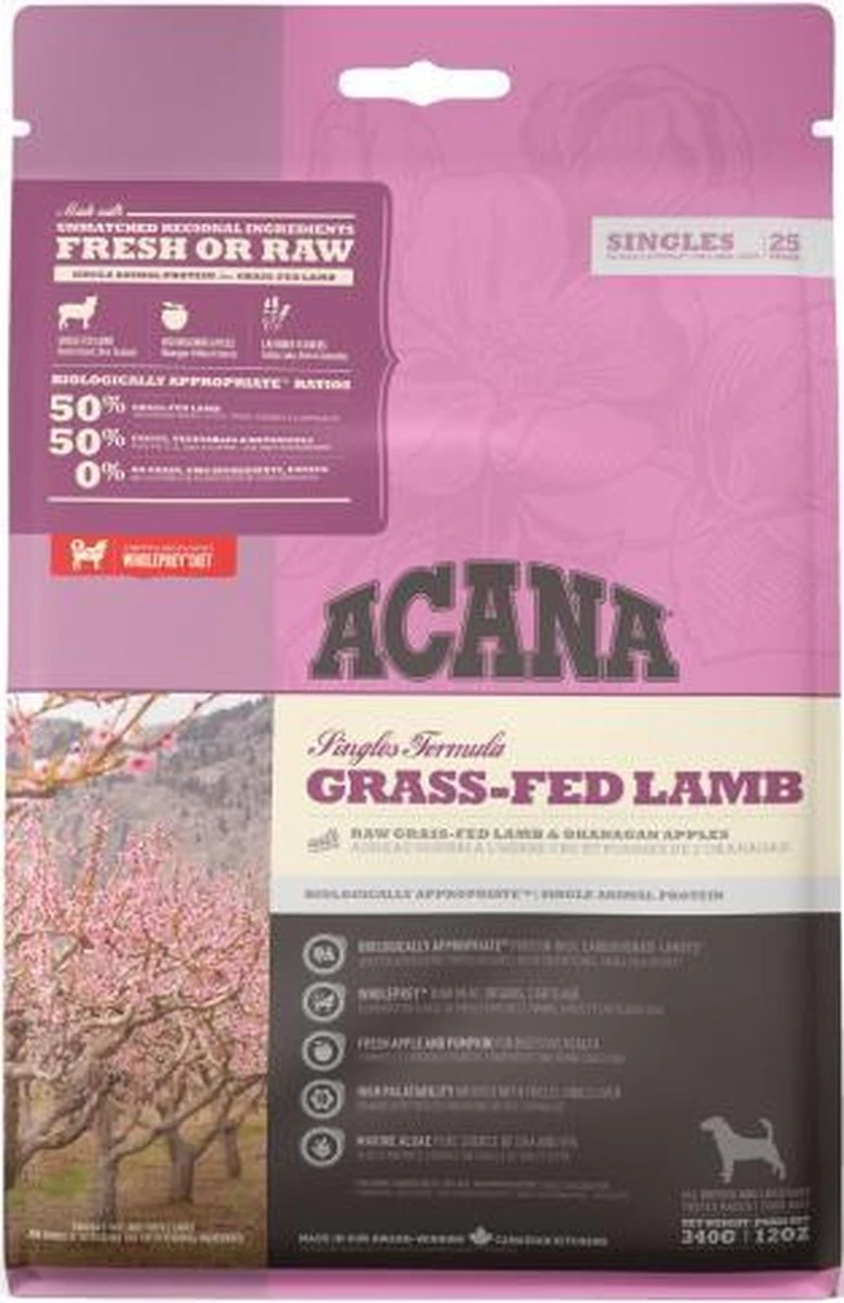 Acana Singles Grass-Fed Lamb Dog 15 Acana Singles Grass-Fed Lamb Dog - Afbeelding 13