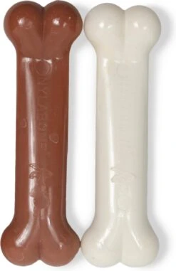 Nylabone Dura Chew Twin Pack Bacon & Chicken Bone Wolf -Hondenproducten 778x1200 3