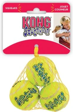 Kong Air Squacker Tennisbal - Hondenspeelgoed - Geel - M - Ø7,1 Cm -Hondenproducten 780x1200 4
